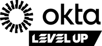 okta level up logo